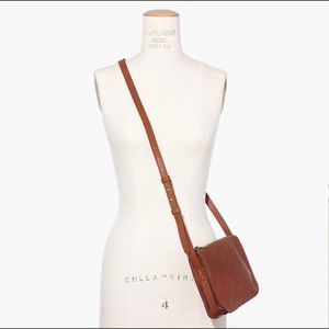 Madewell Simple Crossbody in English Saddle